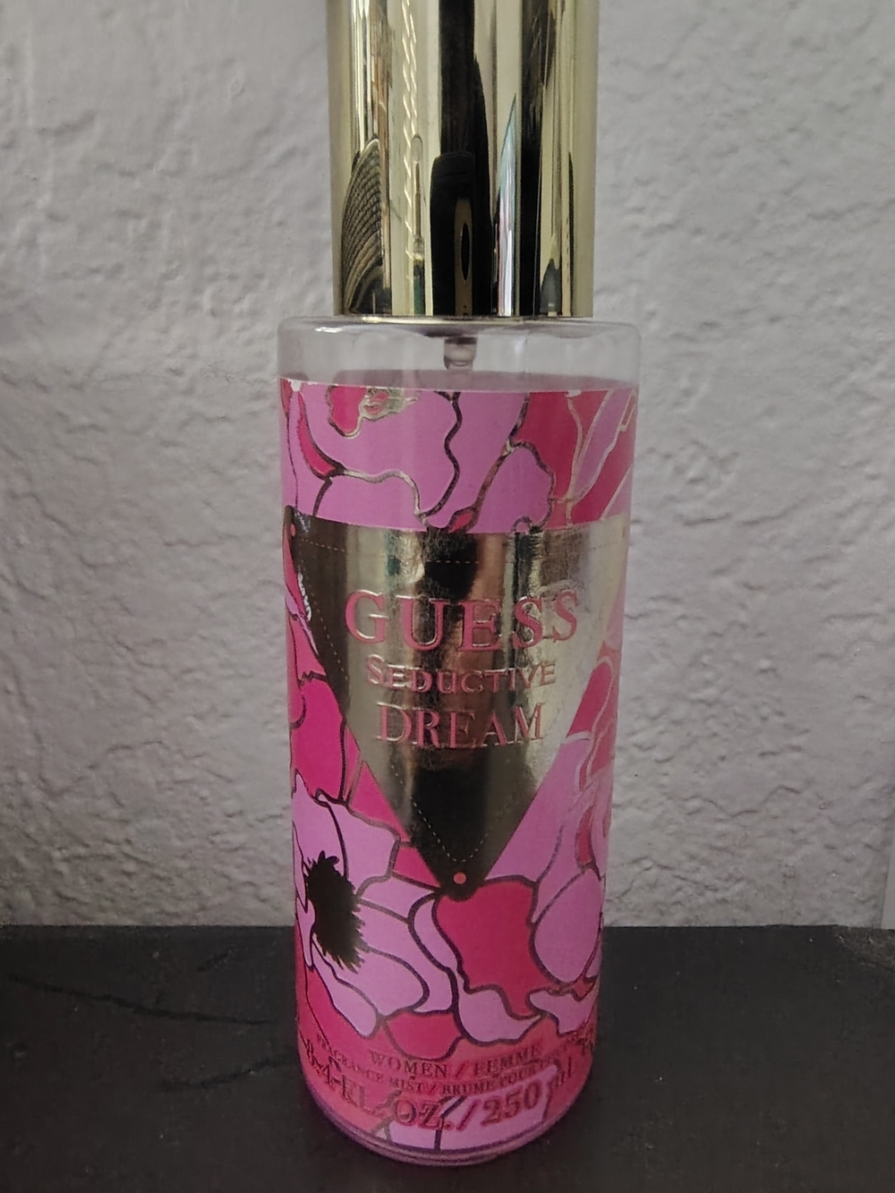Guess Seductive Dream Pink Floral Body Mist with Gold Cap